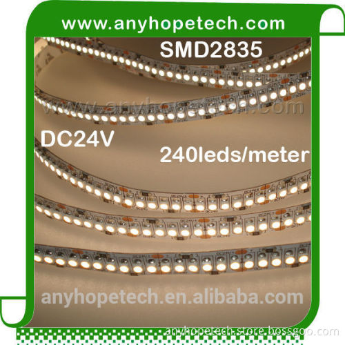 Ultra-efficient DC24V SMD2835 240ledm tape led